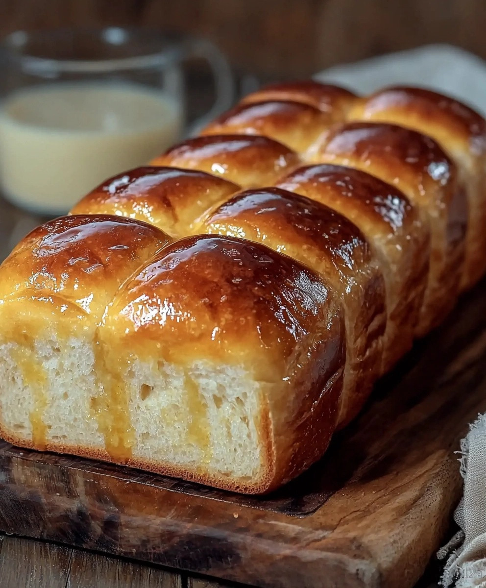 Pain moelleux lait concentré