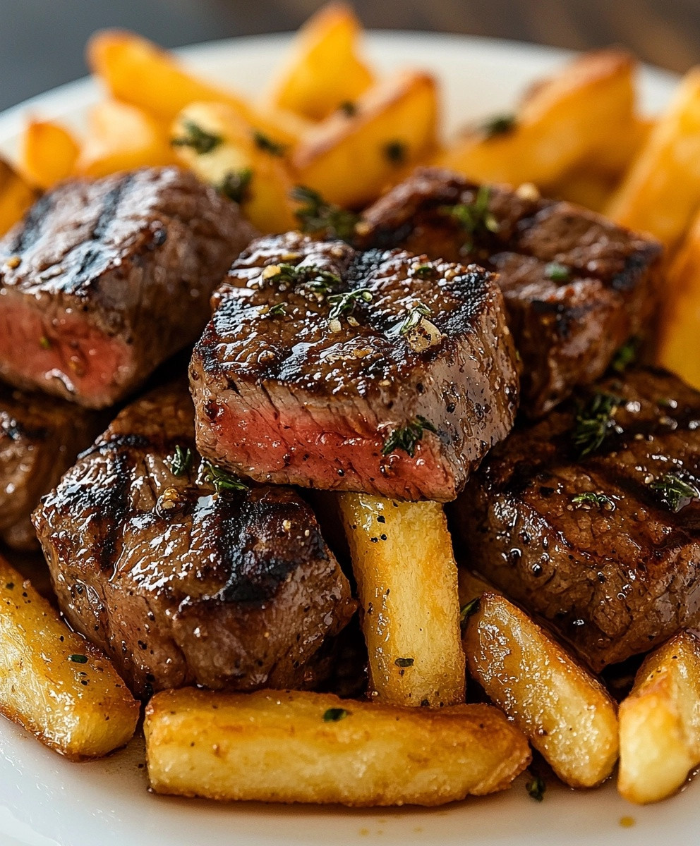 Bouchées de Steak Frites