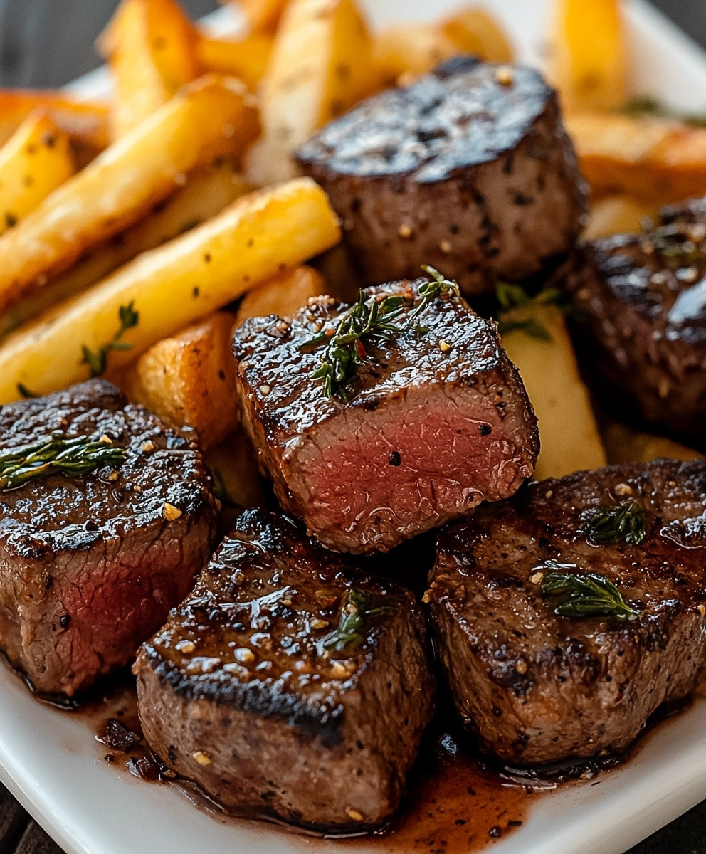 Bouchées de Steak Frites