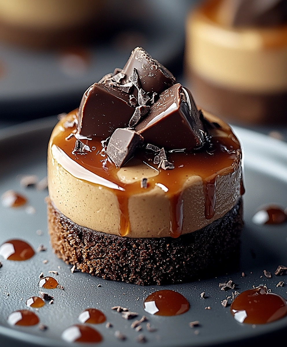 Mousse chocolat caramel salé