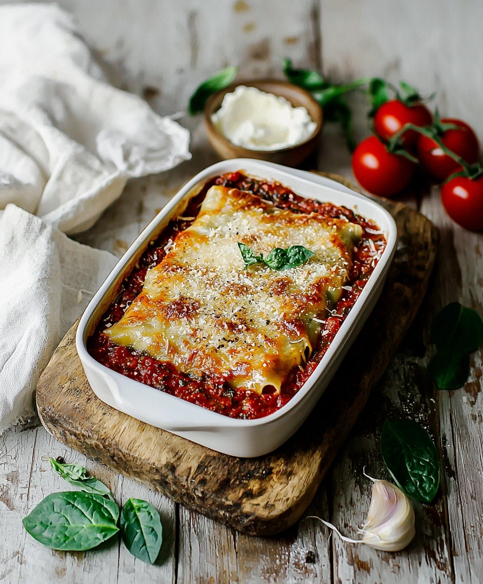 Cannelloni ricotta épinard