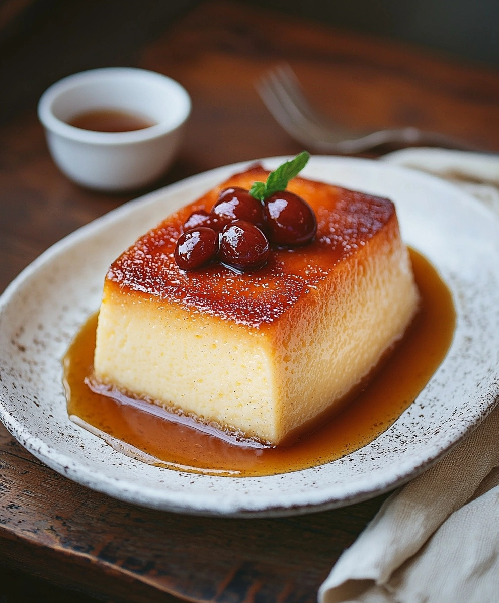 Flan coco Antillais