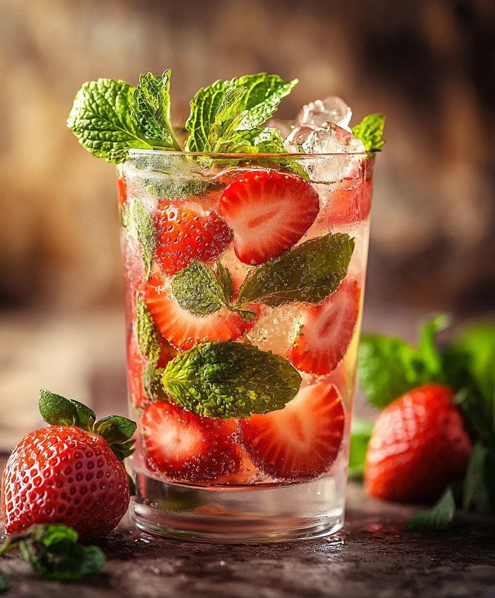 Mojito Fraise Apéritif
