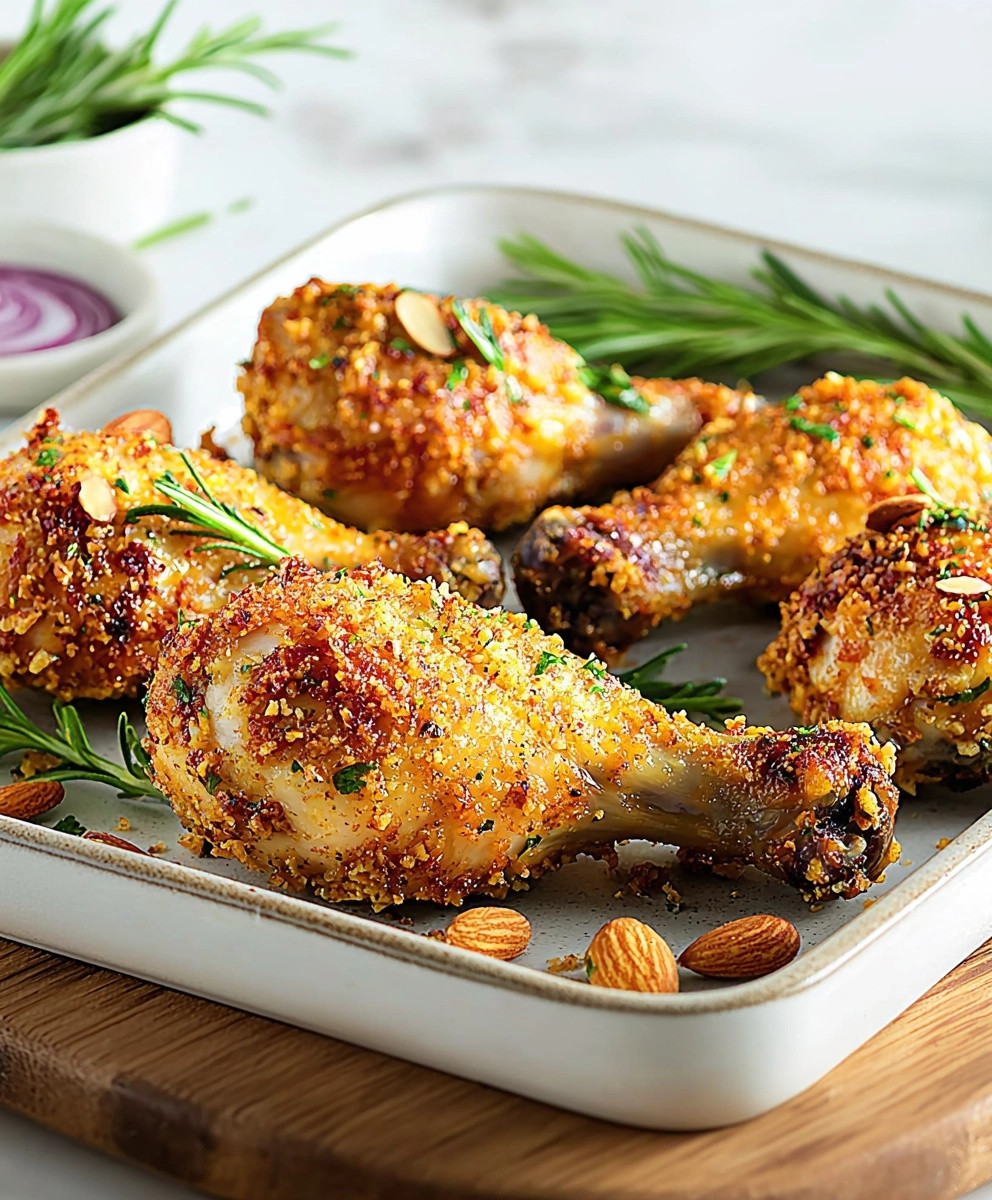Pilons de poulet croustillants