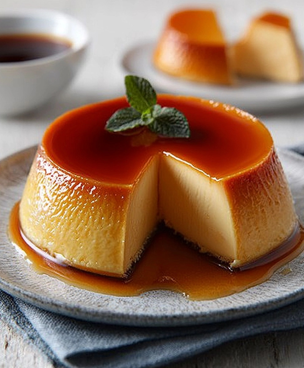 Flan au caramel