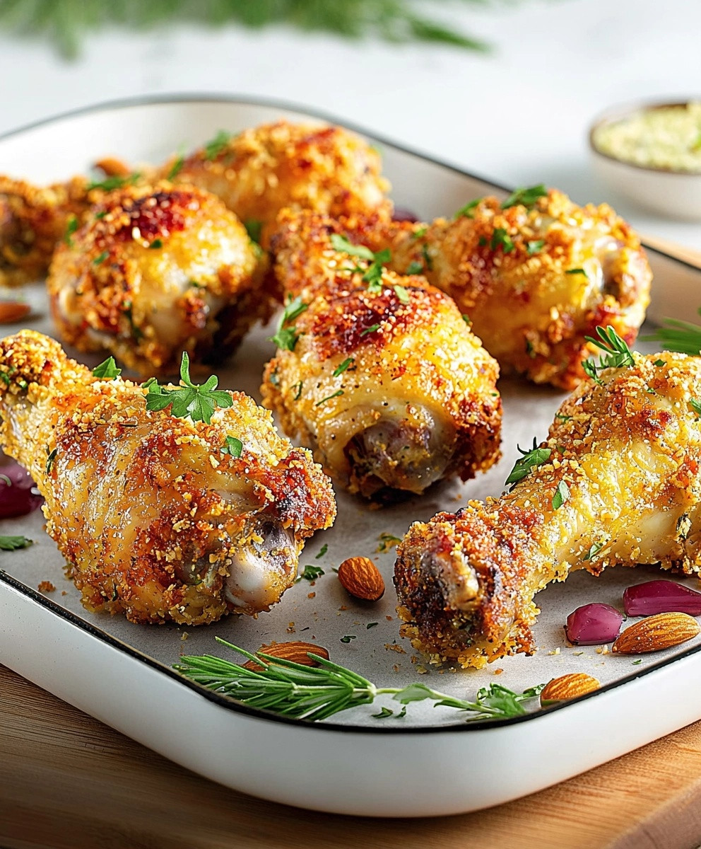 Pilons de poulet croustillants