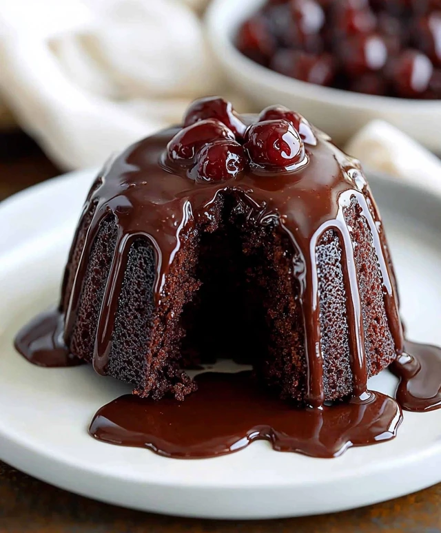 Gâteau tunnel au fudge