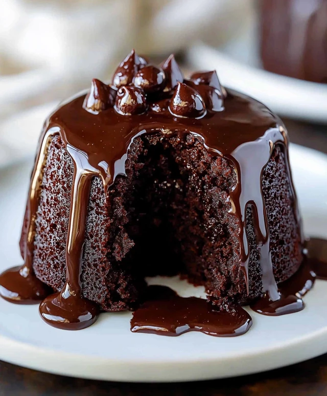 Gâteau tunnel au fudge