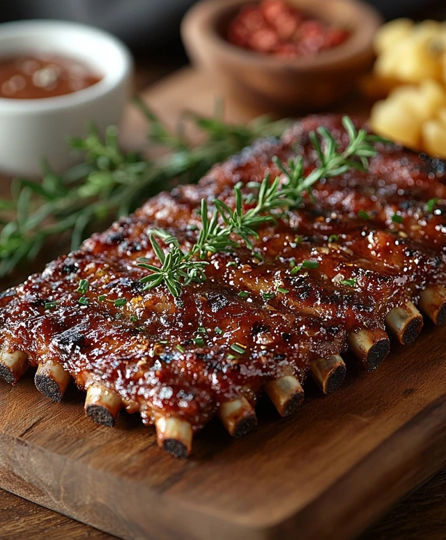 Côtes de buf grillées