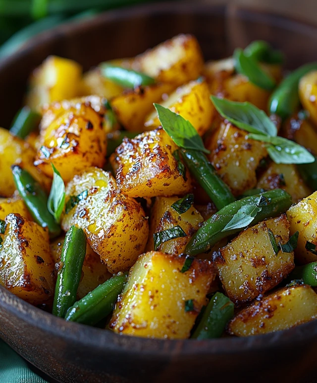 Salade pommes de terre haricots verts