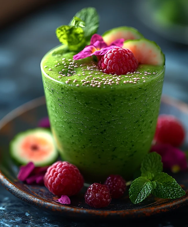 smoothie vert santé
