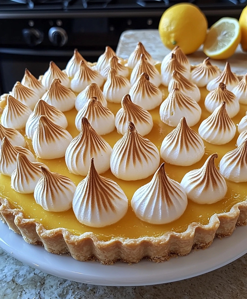 Tarte au citron meringuée