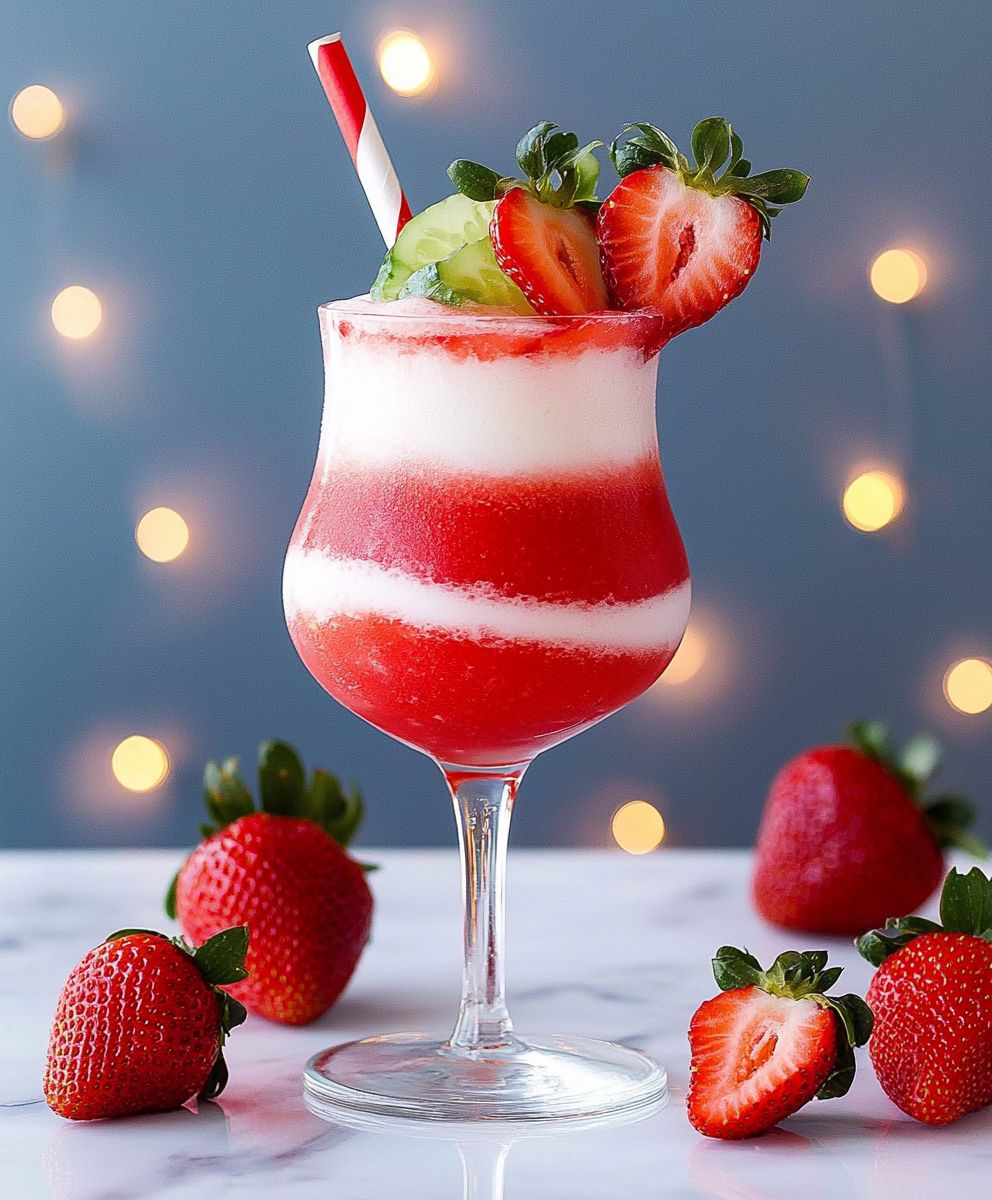 Daiquiri fraises tropicales