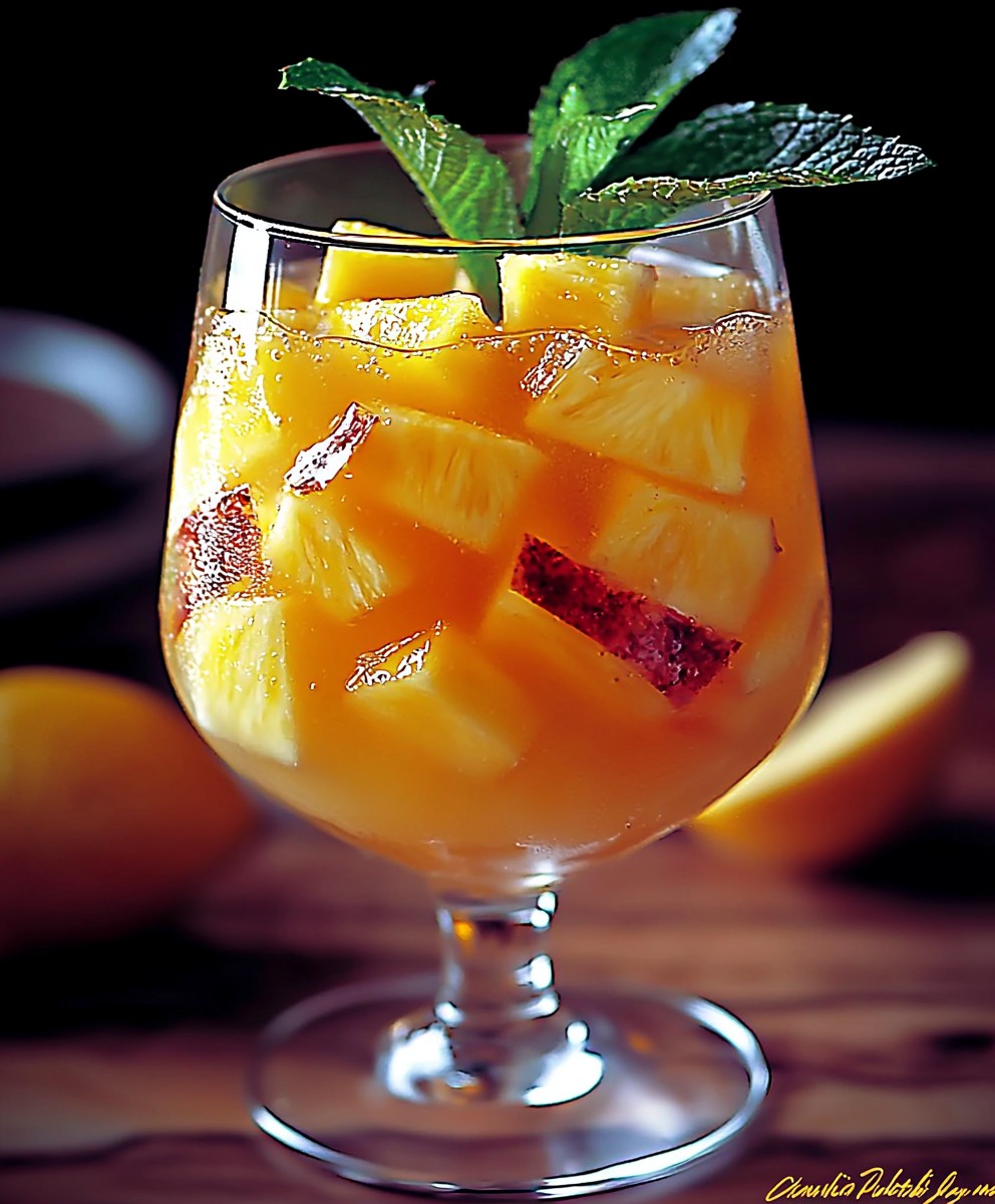 Punch ananas limonade