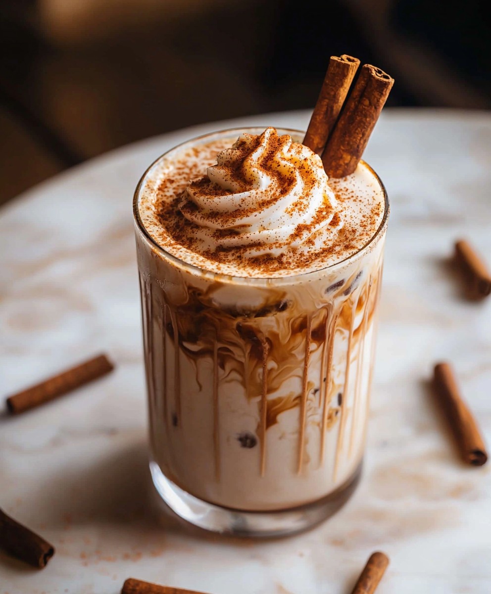 Café glacé cannelle