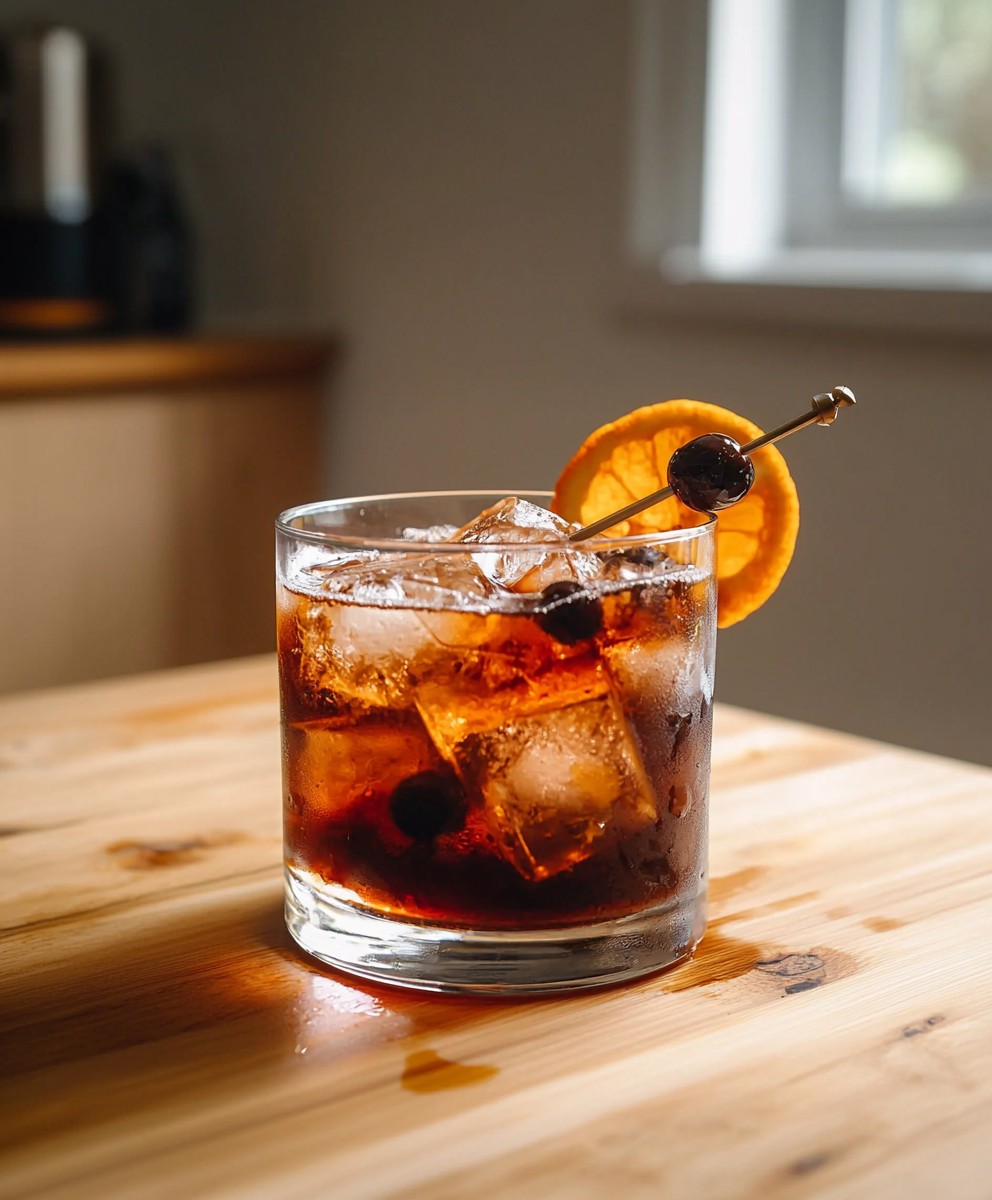 Old Fashioned Bourbon Espresso