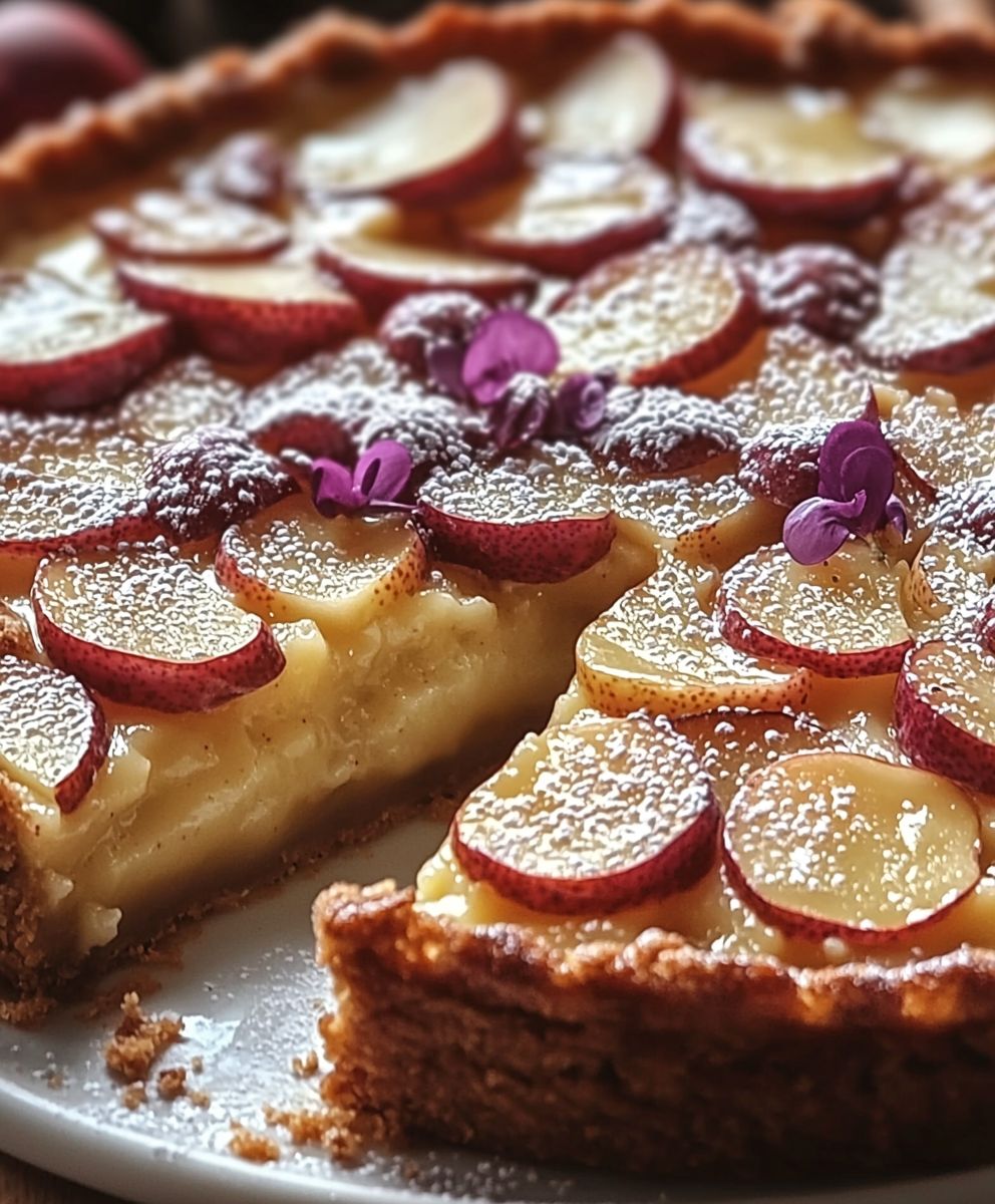 Clafoutis poires amandes