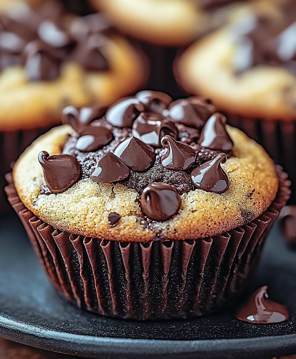 Muffins moelleux au chocolat