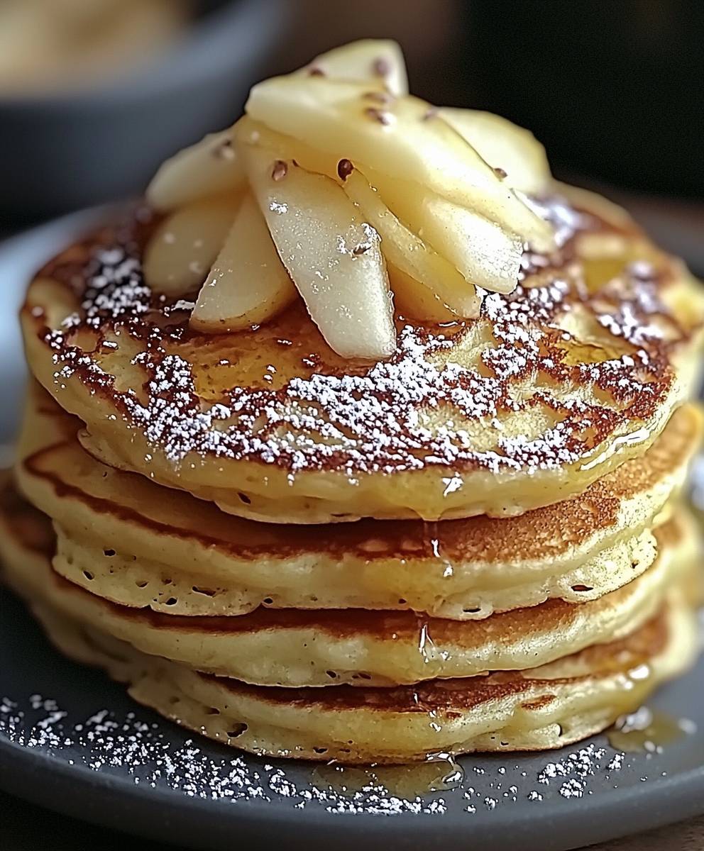 Pancakes rapides pomme râpée