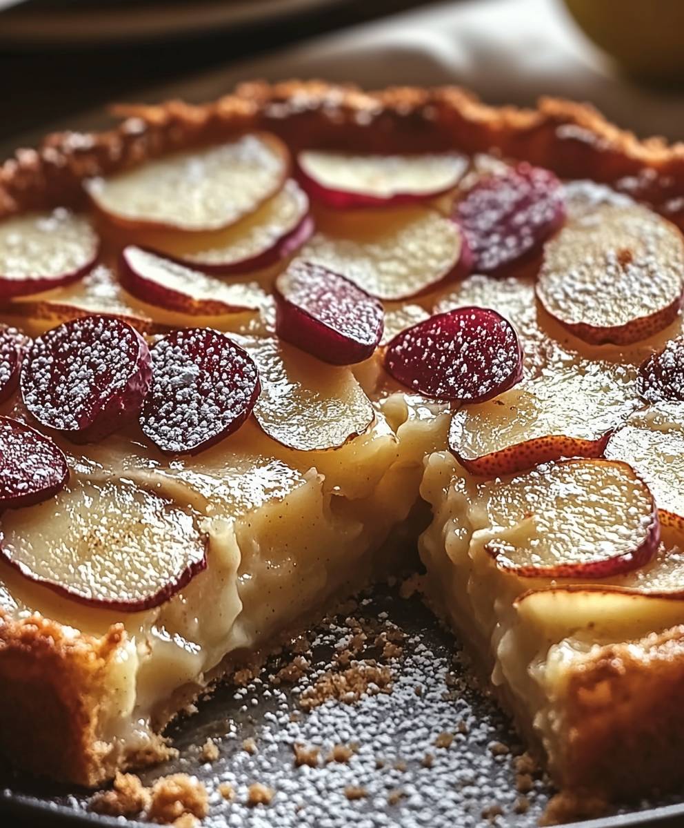 Clafoutis poires amandes