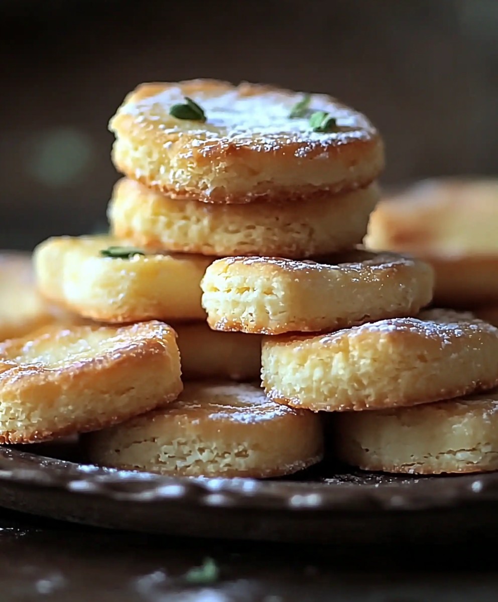 Biscuits croquants fondants