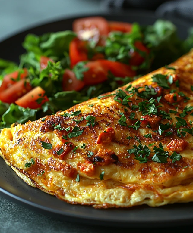 Omelette occidentale facile