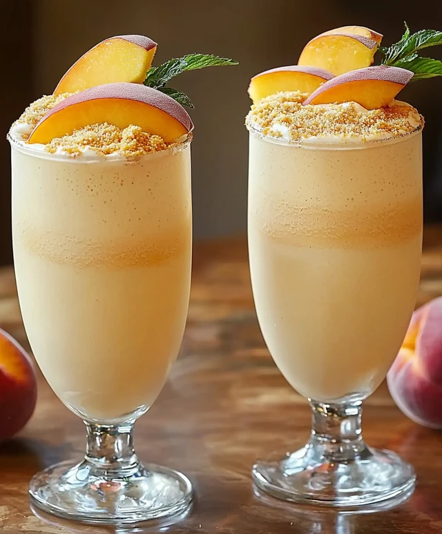 Milk-shake pêche