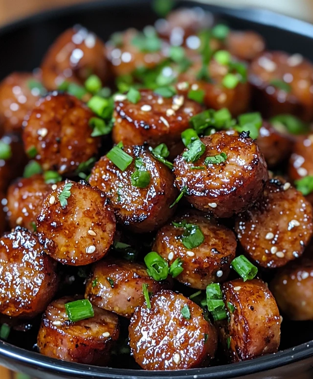 Bouchées de Kielbasa mijoteuse