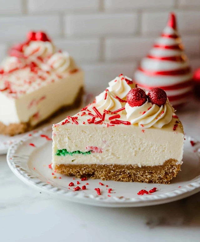 cheesecake sapin de Noël