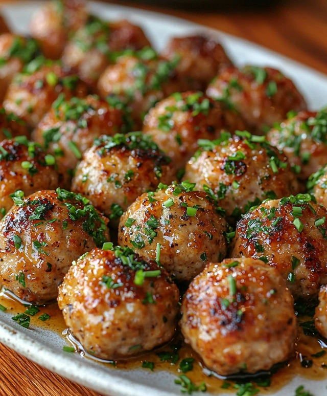 Boulettes de viande de porc