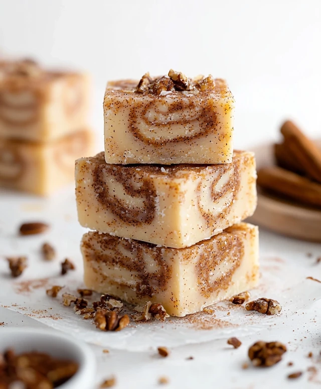 Fudge aux rouleaux de cannelle