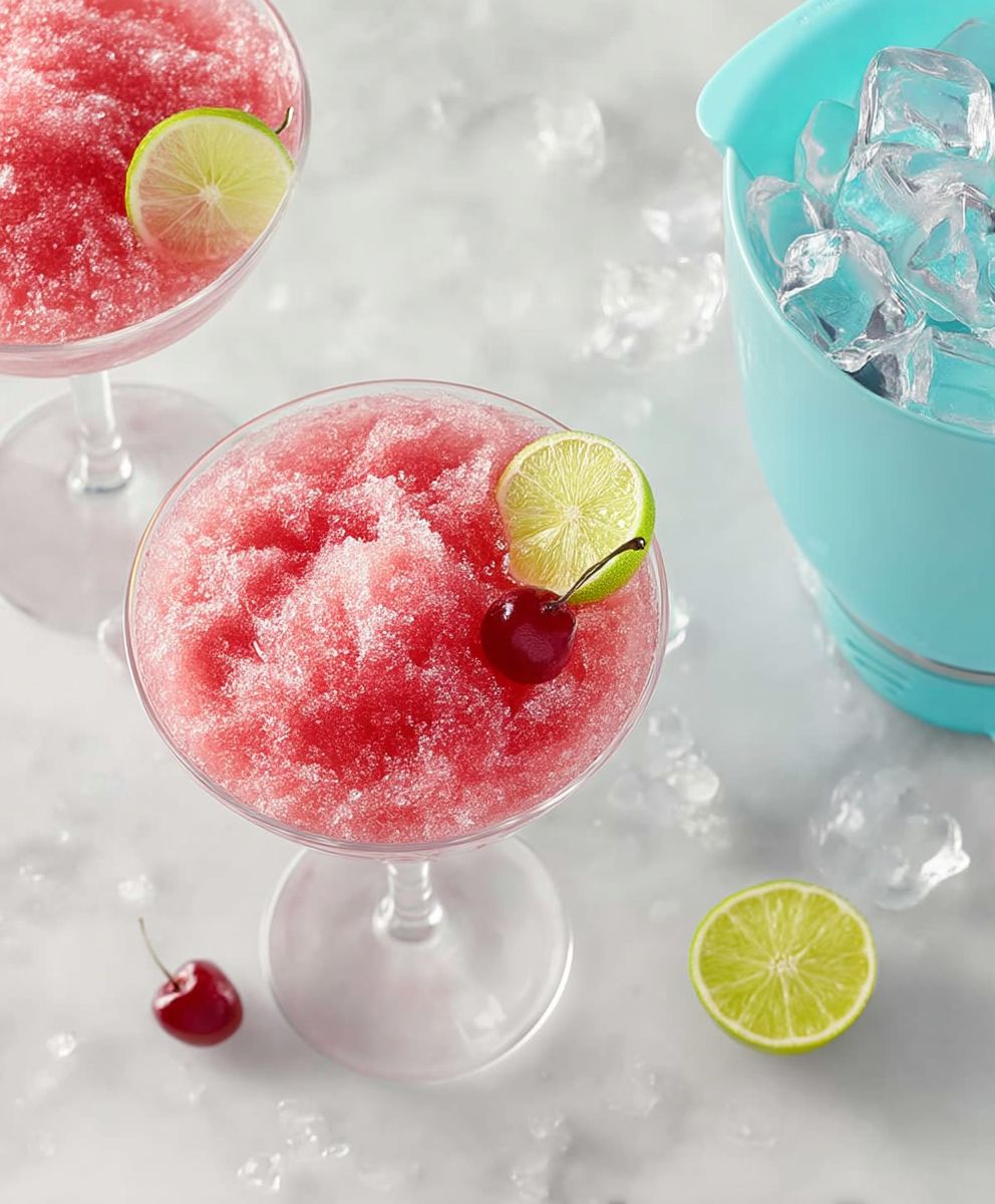 Cosmo glacé à la machine