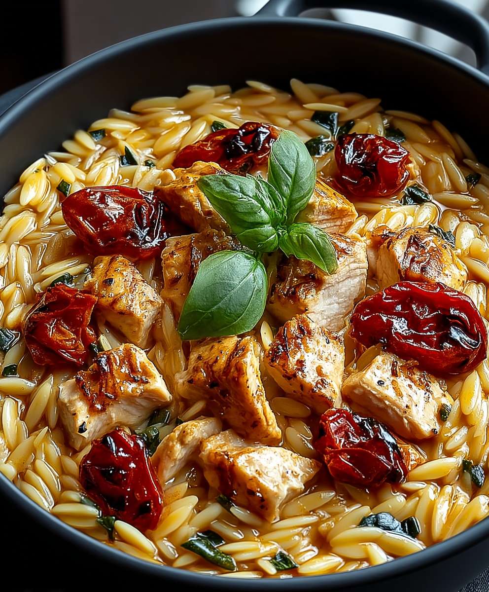 Orzo au poulet Marry Me