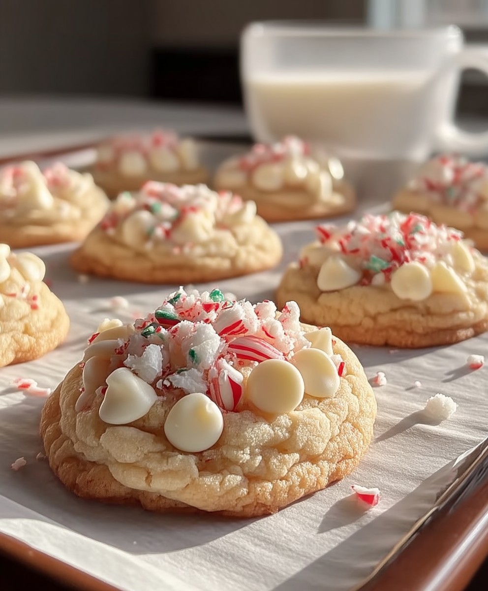 Biscuits chocolat blanc canne Noël