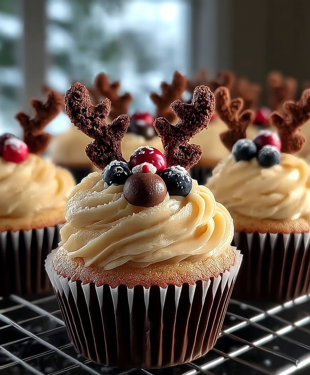 Cupcakes renne faciles