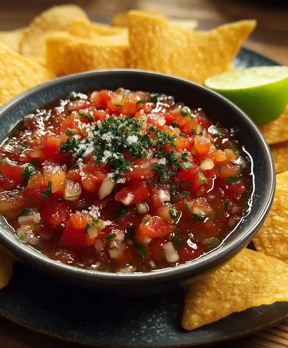 Chips et salsa