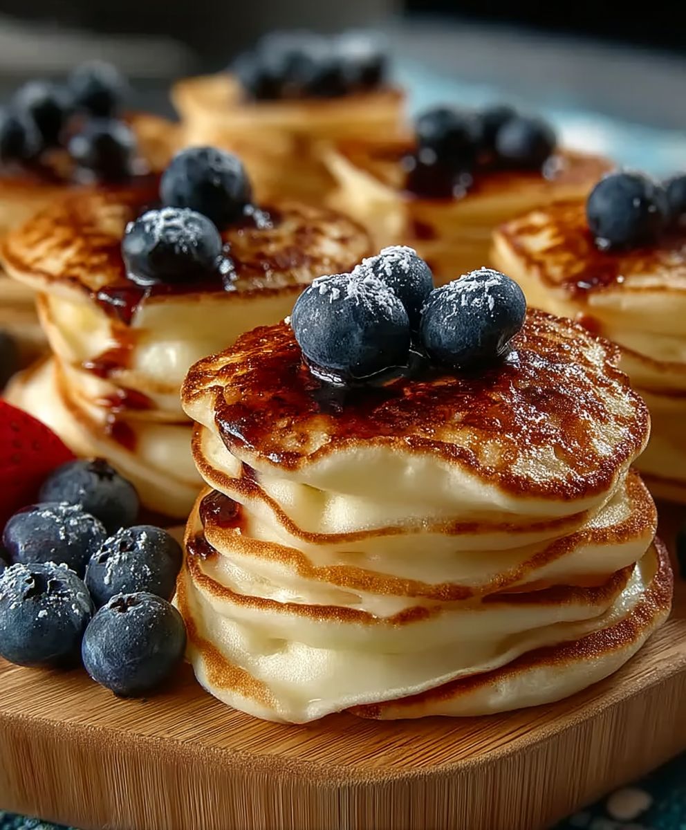 Bouchées crêpes préparer à l'avance