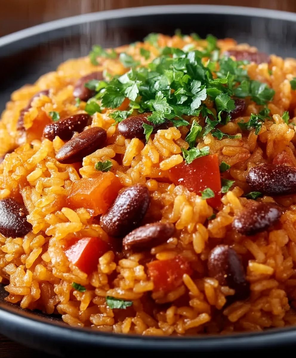 Riz et haricots espagnols
