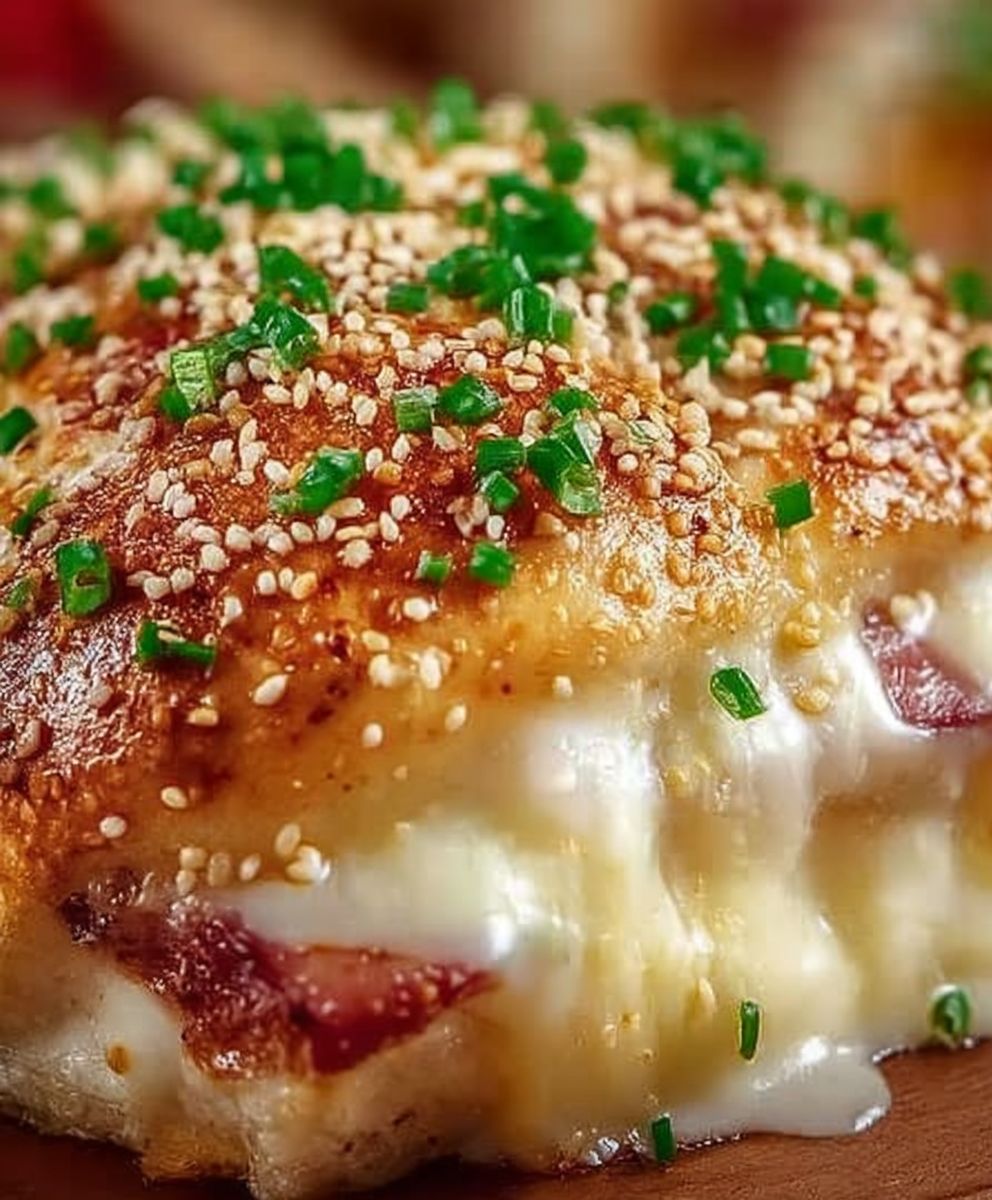 Pain au jambon fromage