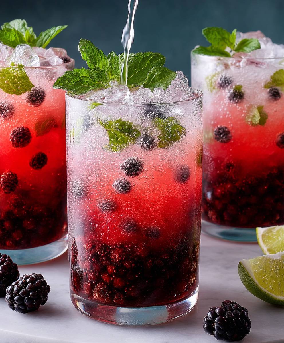 Mojito vierge mûre