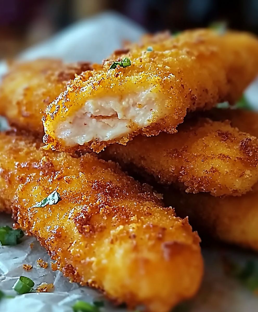 Poulet croustillant maison