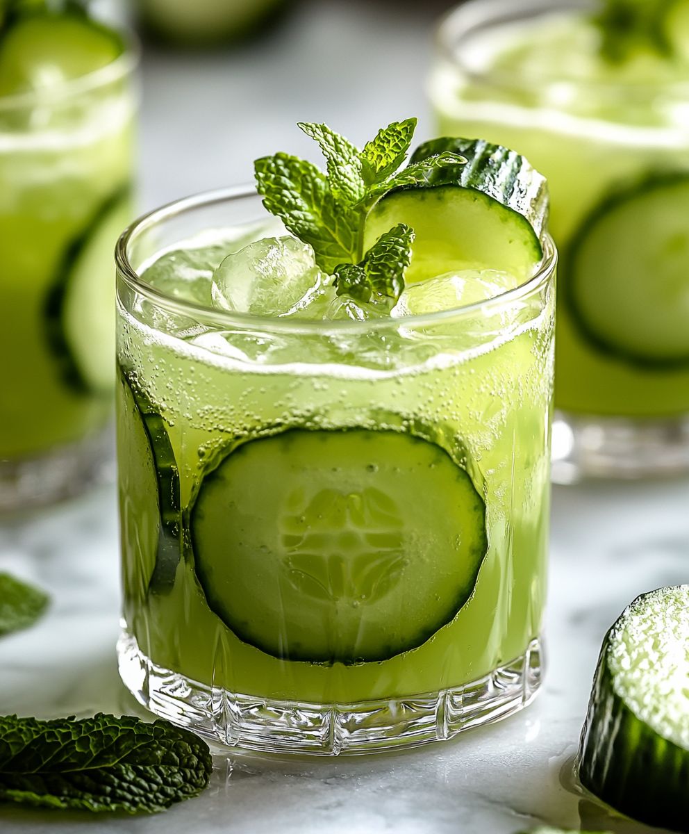 Concombre Menthe Fizz