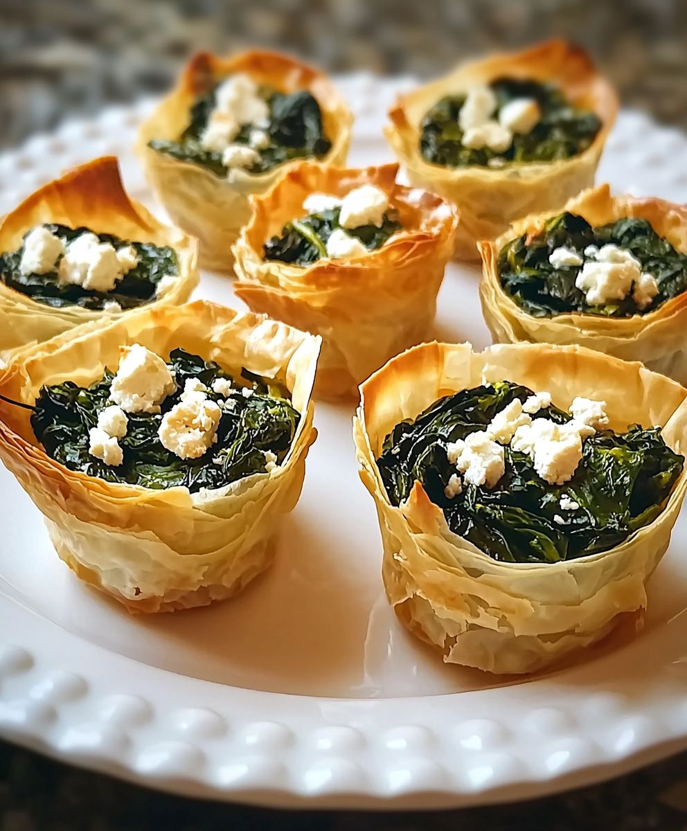 Phyllo épinards feta