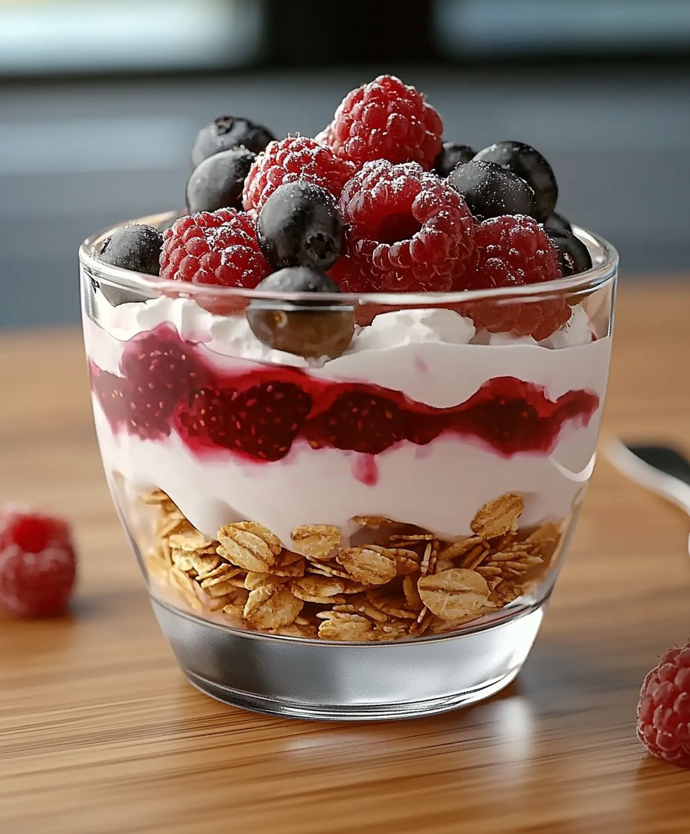 Parfait aux baies