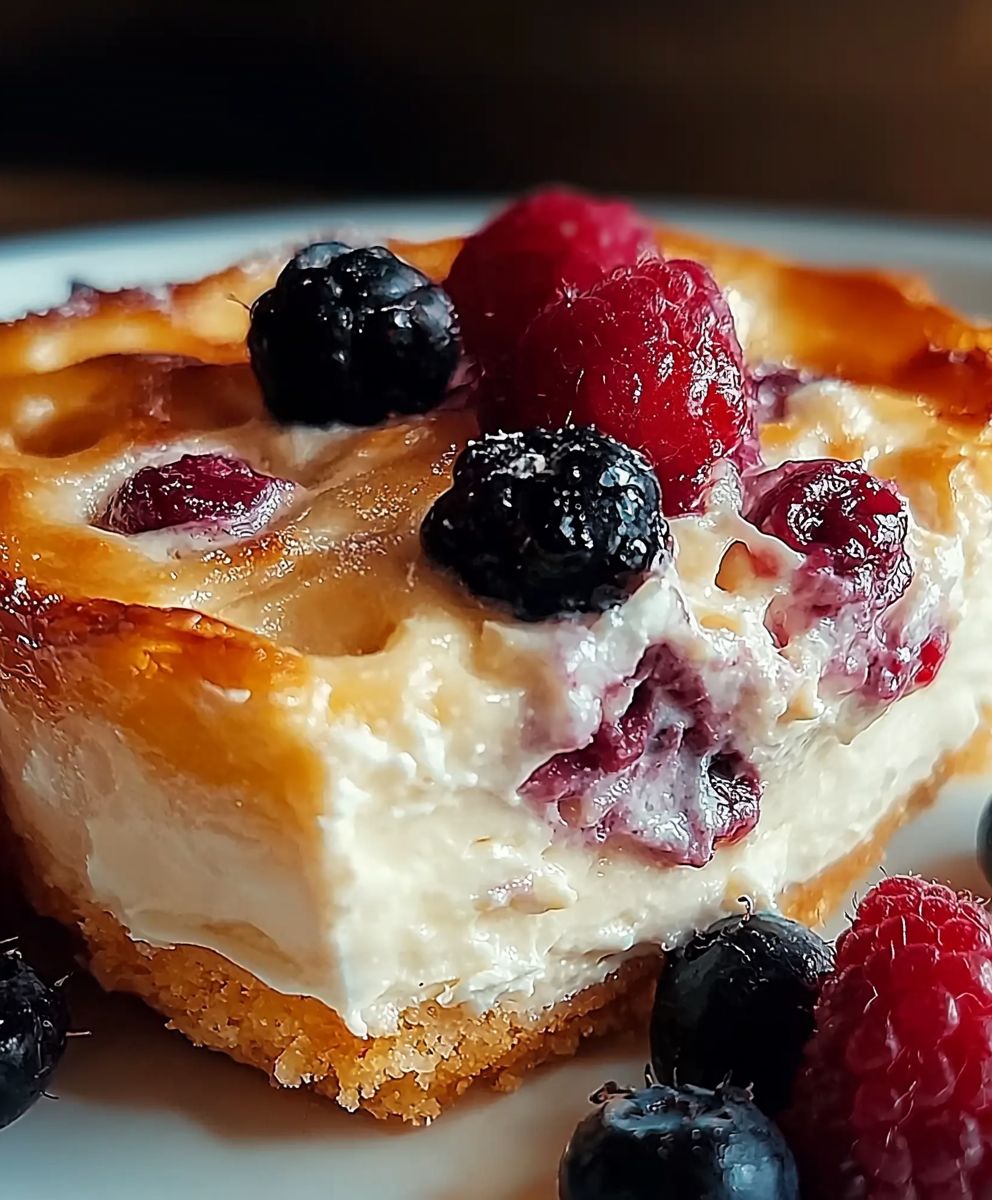 Gateau au fromage moelleux