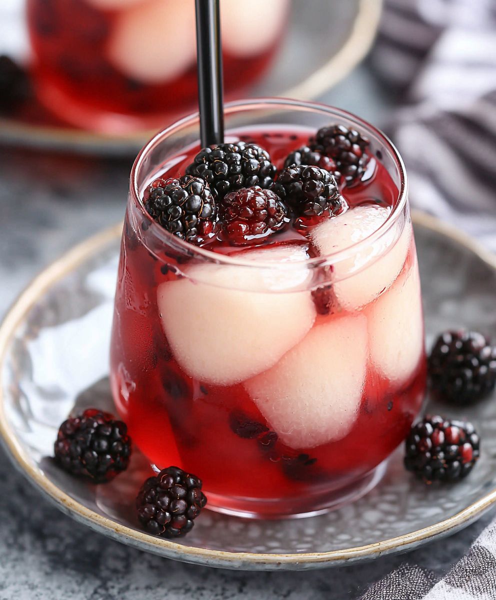 Boisson hibiscus rafraîchissante