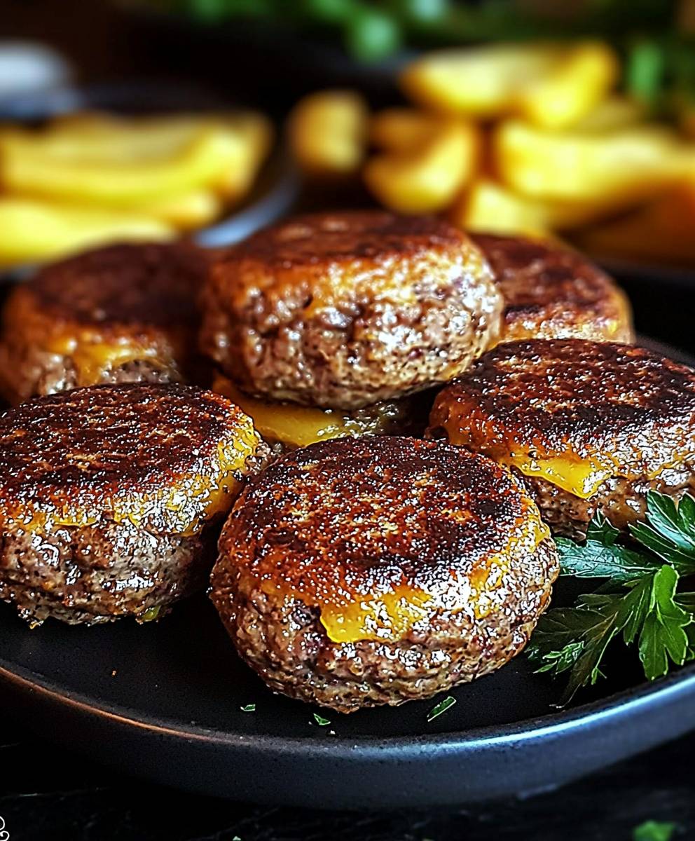 Mini bouchées burger