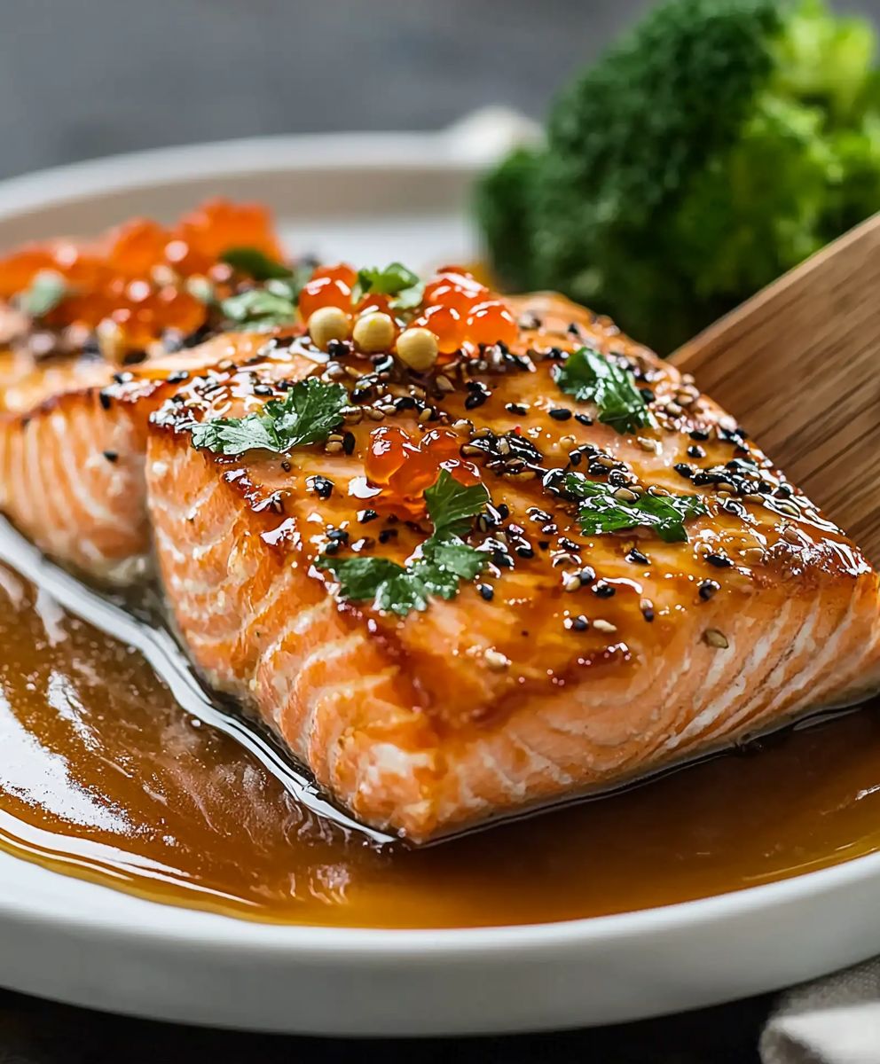 Saumon glacé au miso