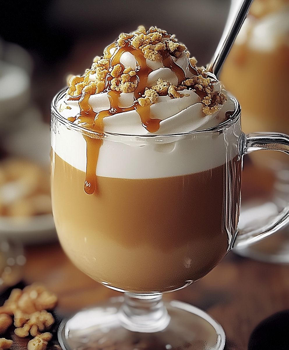 Café glacé caramel vanille
