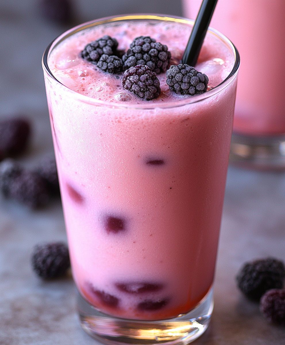 Boisson violette Starbucks maison